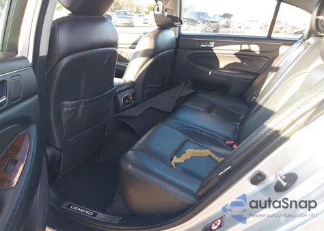 2010 Hyundai Genesis 4.6L from USA, damaged, VIN KMHGC4DF5AU093275